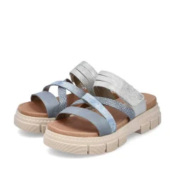 Best Women'S Mules Slate Blue-Dust Gray Ladies Mules & Slippers