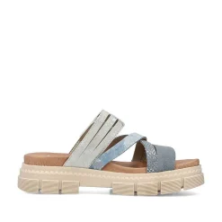 Best Women'S Mules Slate Blue-Dust Gray Ladies Mules & Slippers