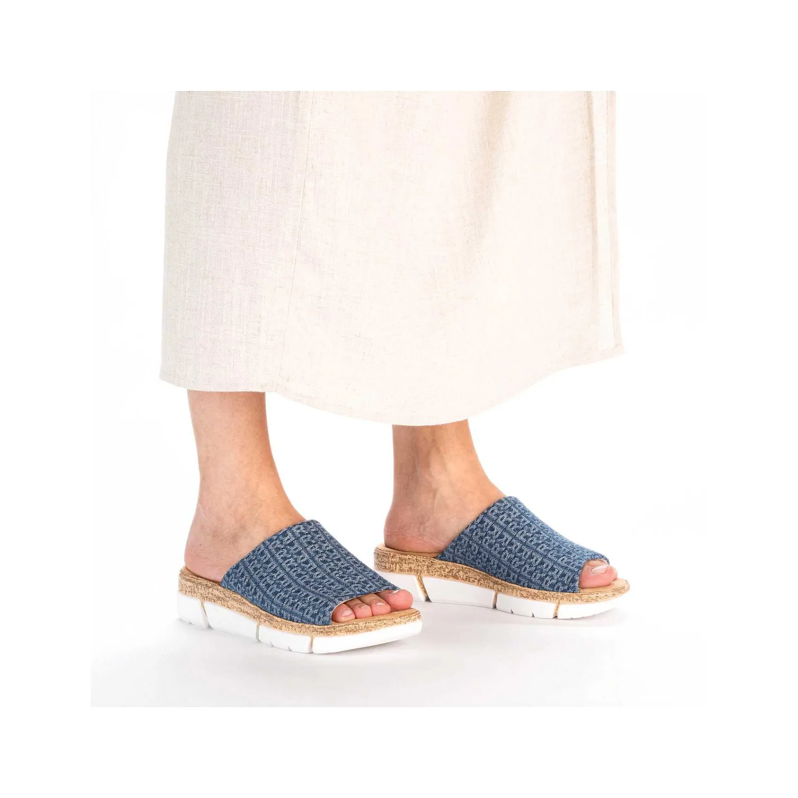 Sale Women'S Mules Slate Blue Men'S Summer Shoes