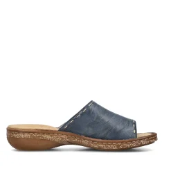 Discount Women'S Mules Slate Blue Ladies Mules & Slippers