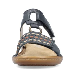 Women'S Mules Steel Blue Ladies Mules & Slippers