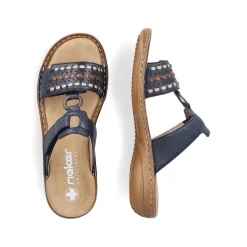 Women'S Mules Steel Blue Ladies Mules & Slippers