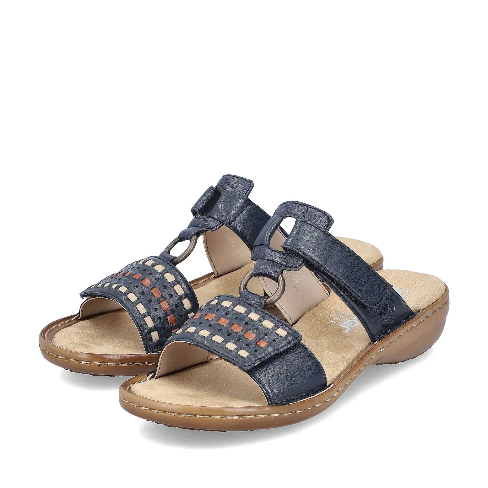 Women'S Mules Steel Blue Ladies Mules & Slippers