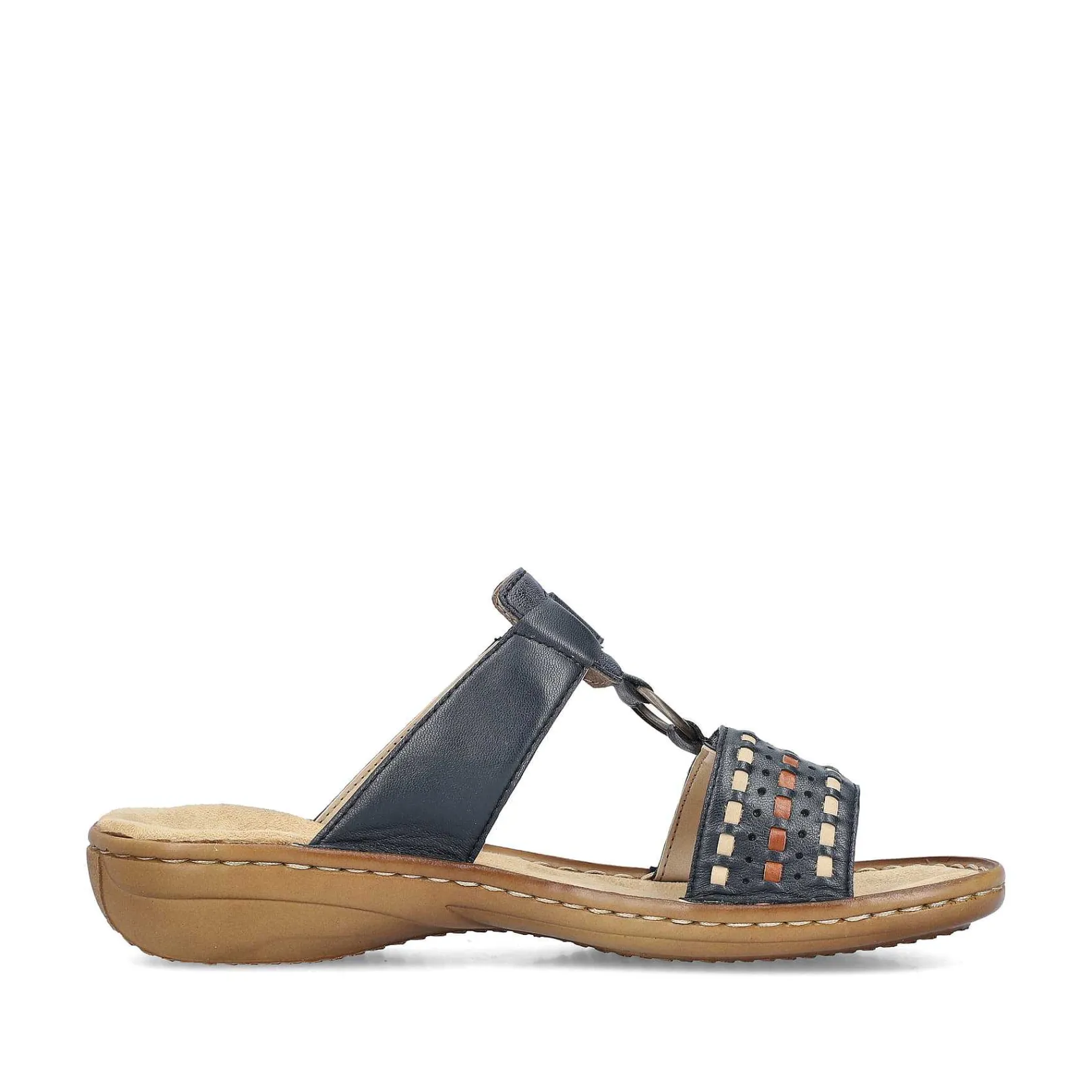Women'S Mules Steel Blue Ladies Mules & Slippers