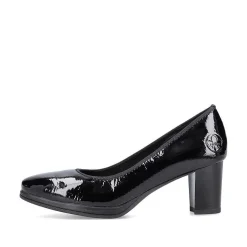New Women'S Pumps Glossy Black Men'S Business Shoes