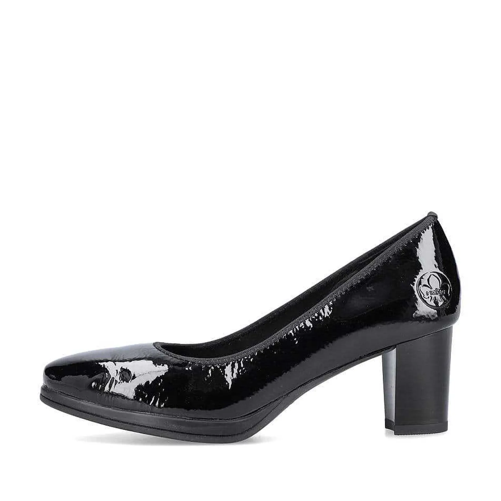 New Women'S Pumps Glossy Black Men'S Business Shoes