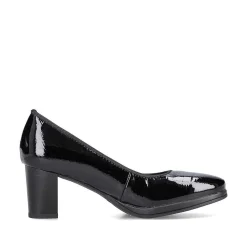 New Women'S Pumps Glossy Black Men'S Business Shoes