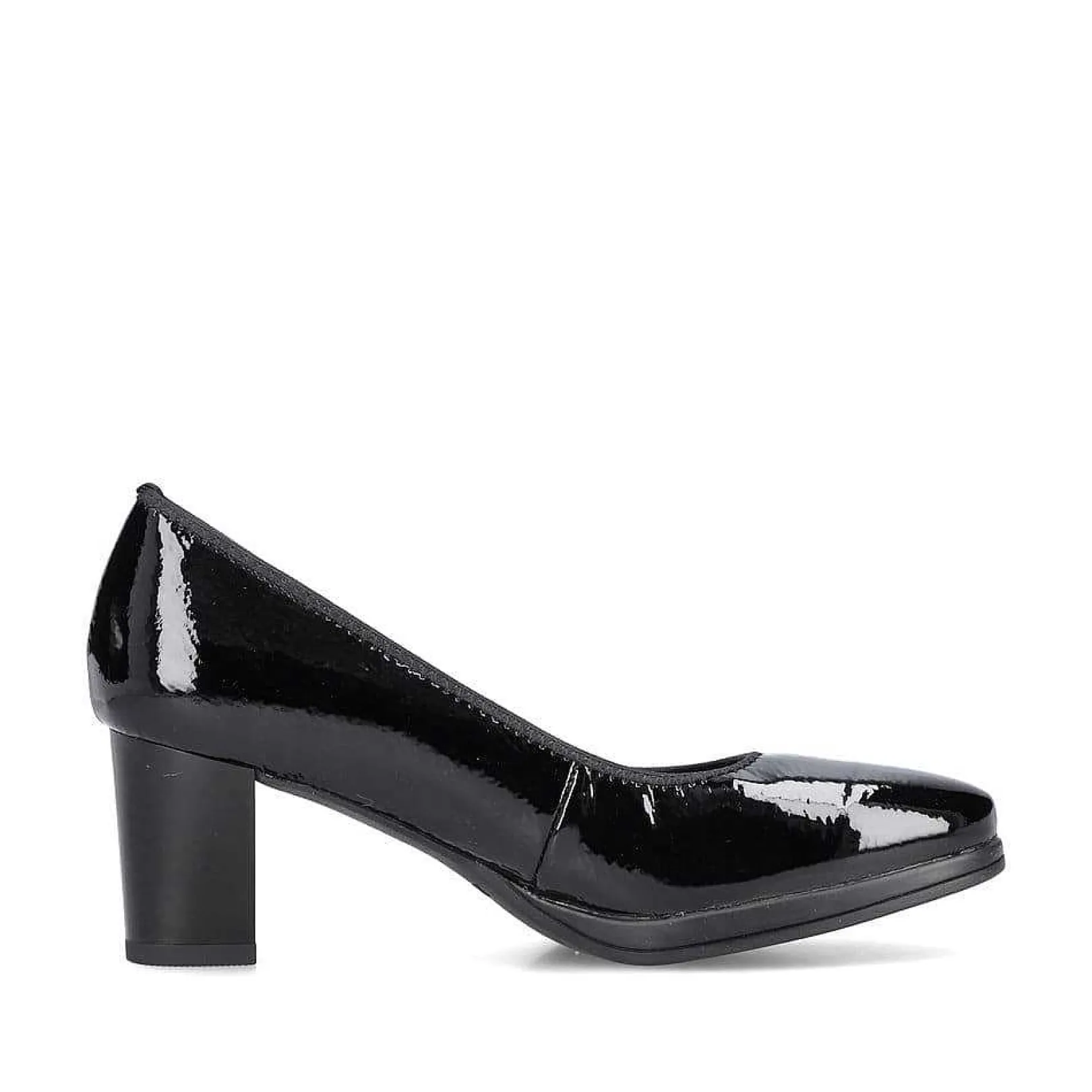 New Women'S Pumps Glossy Black Men'S Business Shoes