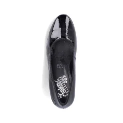 New Women'S Pumps Glossy Black Men'S Business Shoes