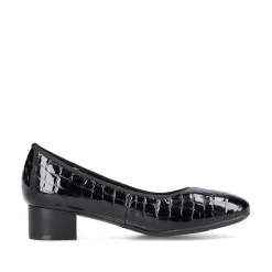Women'S Pumps Glossy Black Men'S Business Shoes