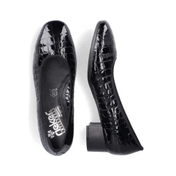 Women'S Pumps Glossy Black Men'S Business Shoes
