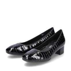 Women'S Pumps Glossy Black Men'S Business Shoes