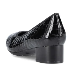 Women'S Pumps Glossy Black Men'S Business Shoes