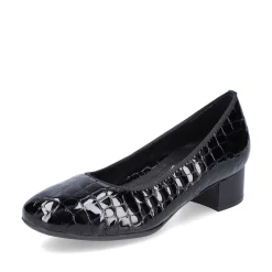 Women'S Pumps Glossy Black Men'S Business Shoes