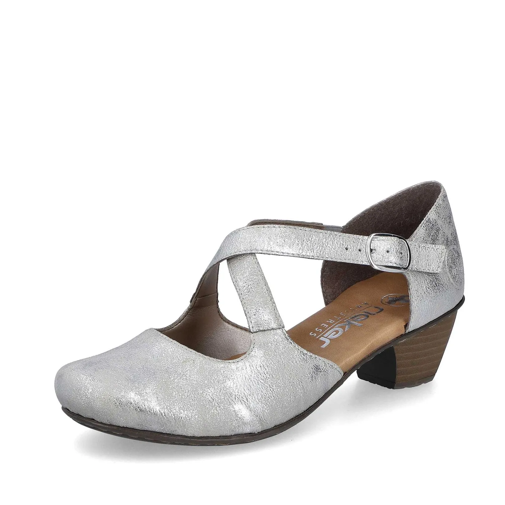 Clearance Women'S Pumps Silver-Platinum Men'S Business Shoes