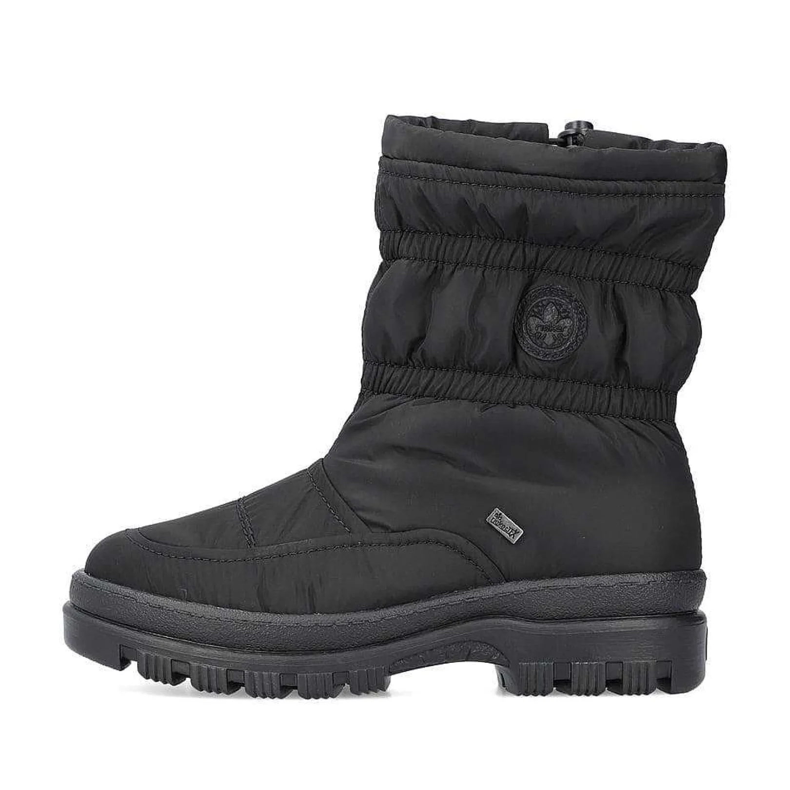 New Women'S Short Boots Jet Black Ladies Ankle Boots & Boots