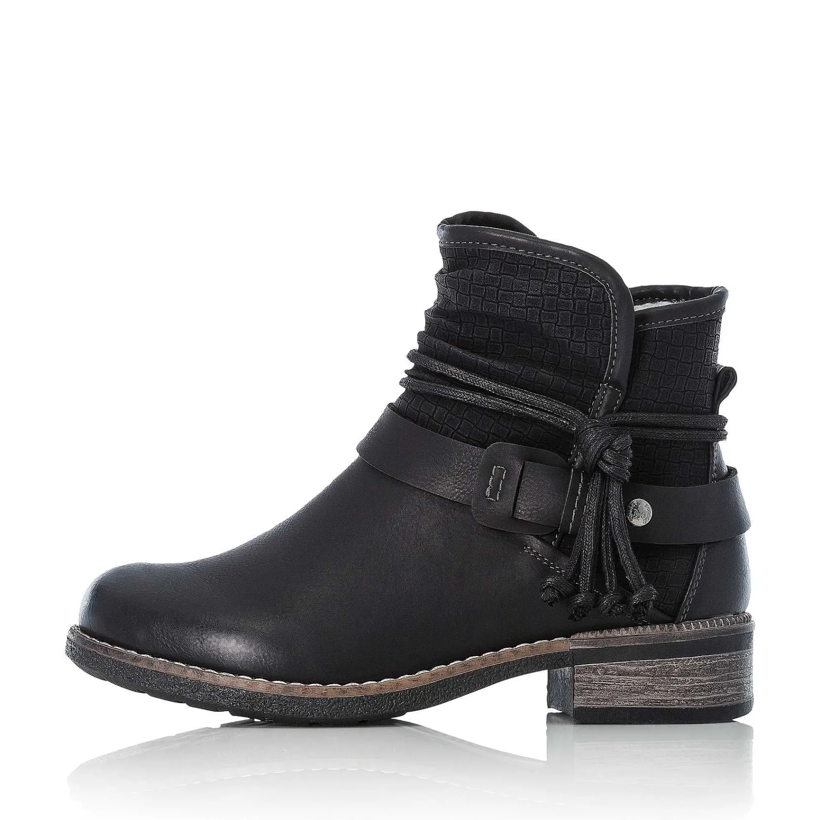 Online Women'S Short Boots Night Black Ladies Ankle Boots & Boots