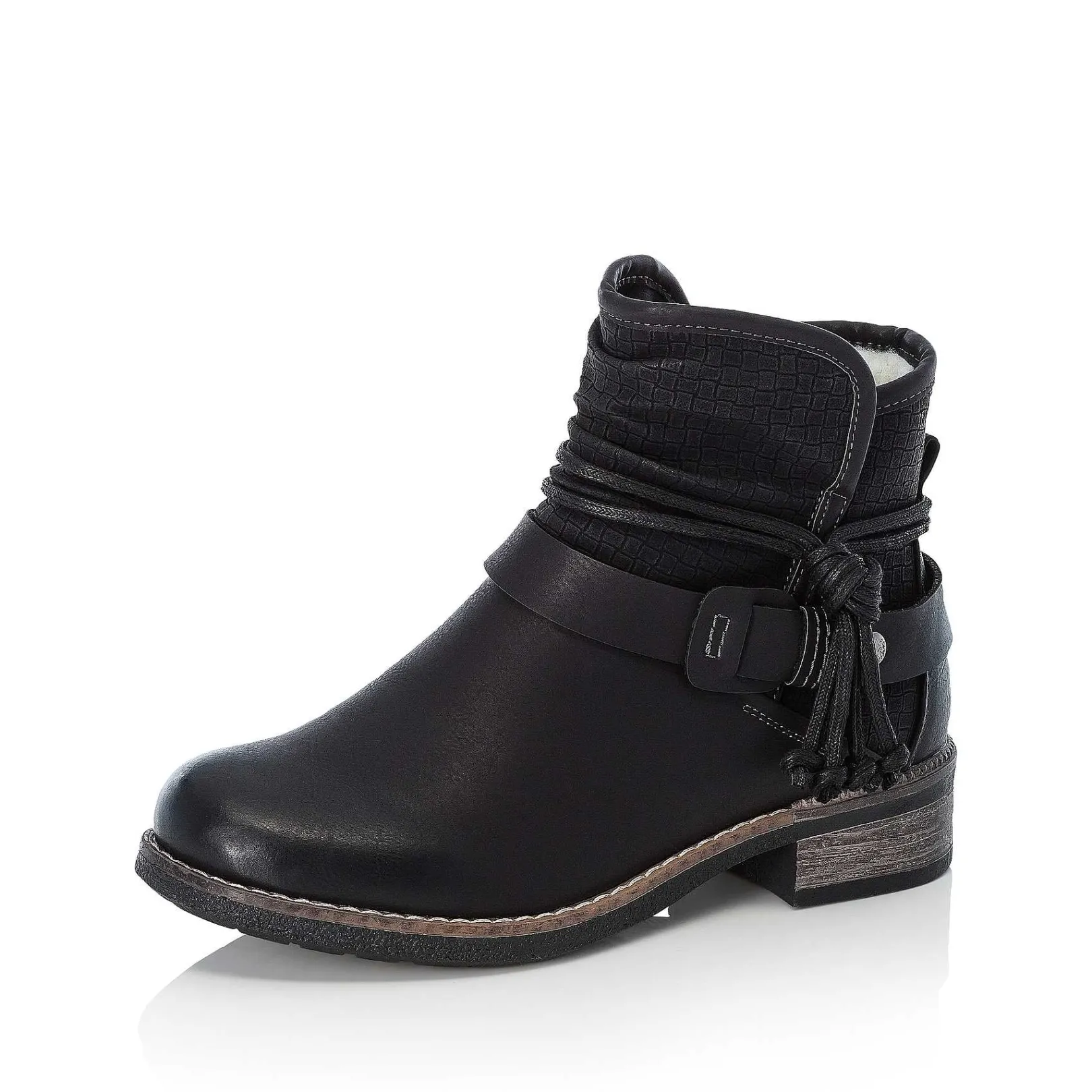 Online Women'S Short Boots Night Black Ladies Ankle Boots & Boots
