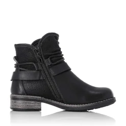 Online Women'S Short Boots Night Black Ladies Ankle Boots & Boots