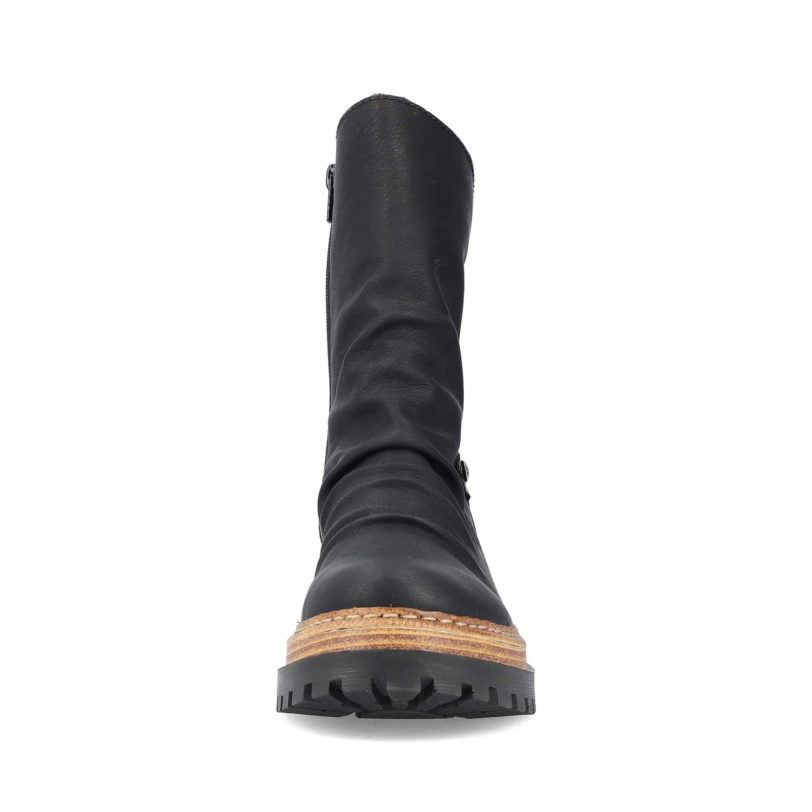 Online Women'S Short Boots Asphalt Black Ladies Ankle Boots & Boots