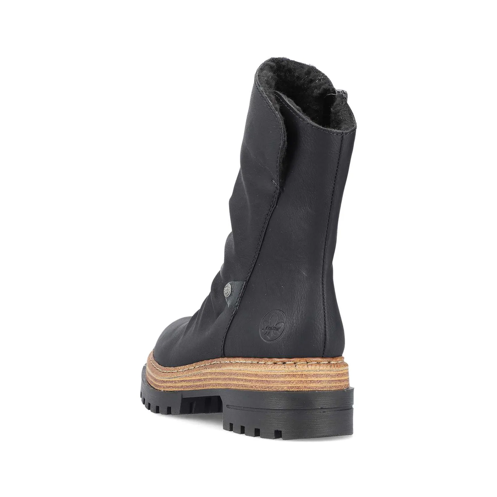 Online Women'S Short Boots Asphalt Black Ladies Ankle Boots & Boots