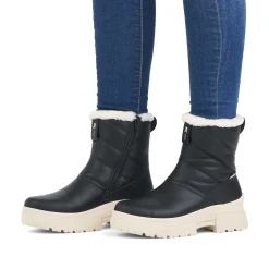 Outlet Women'S Short Boots Night Black Ladies Ankle Boots & Boots