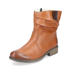 Clearance Women'S Short Boots Caramel Brown Ladies Ankle Boots & Boots