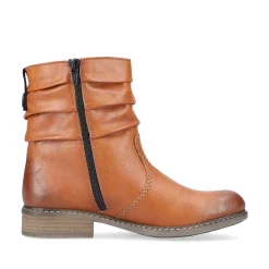Clearance Women'S Short Boots Caramel Brown Ladies Ankle Boots & Boots