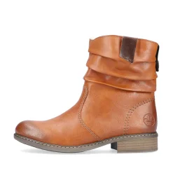 Clearance Women'S Short Boots Caramel Brown Ladies Ankle Boots & Boots