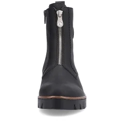 Best Women'S Short Boots Jet Black Ladies Ankle Boots & Boots