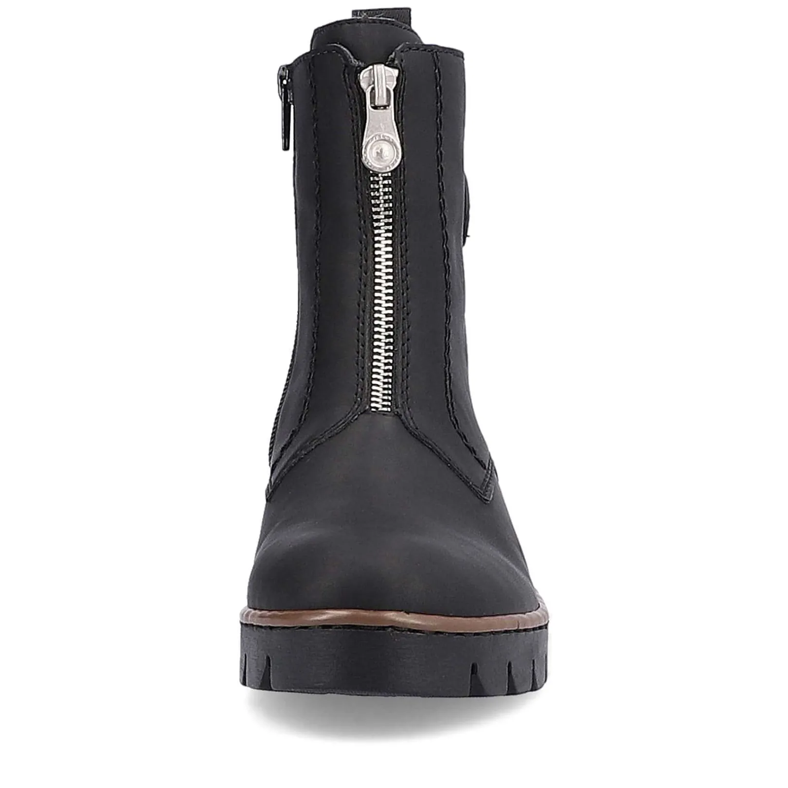 Best Women'S Short Boots Jet Black Ladies Ankle Boots & Boots