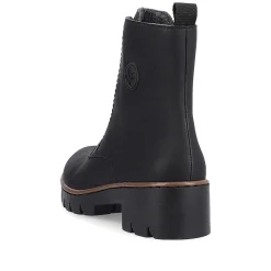 Best Women'S Short Boots Jet Black Ladies Ankle Boots & Boots