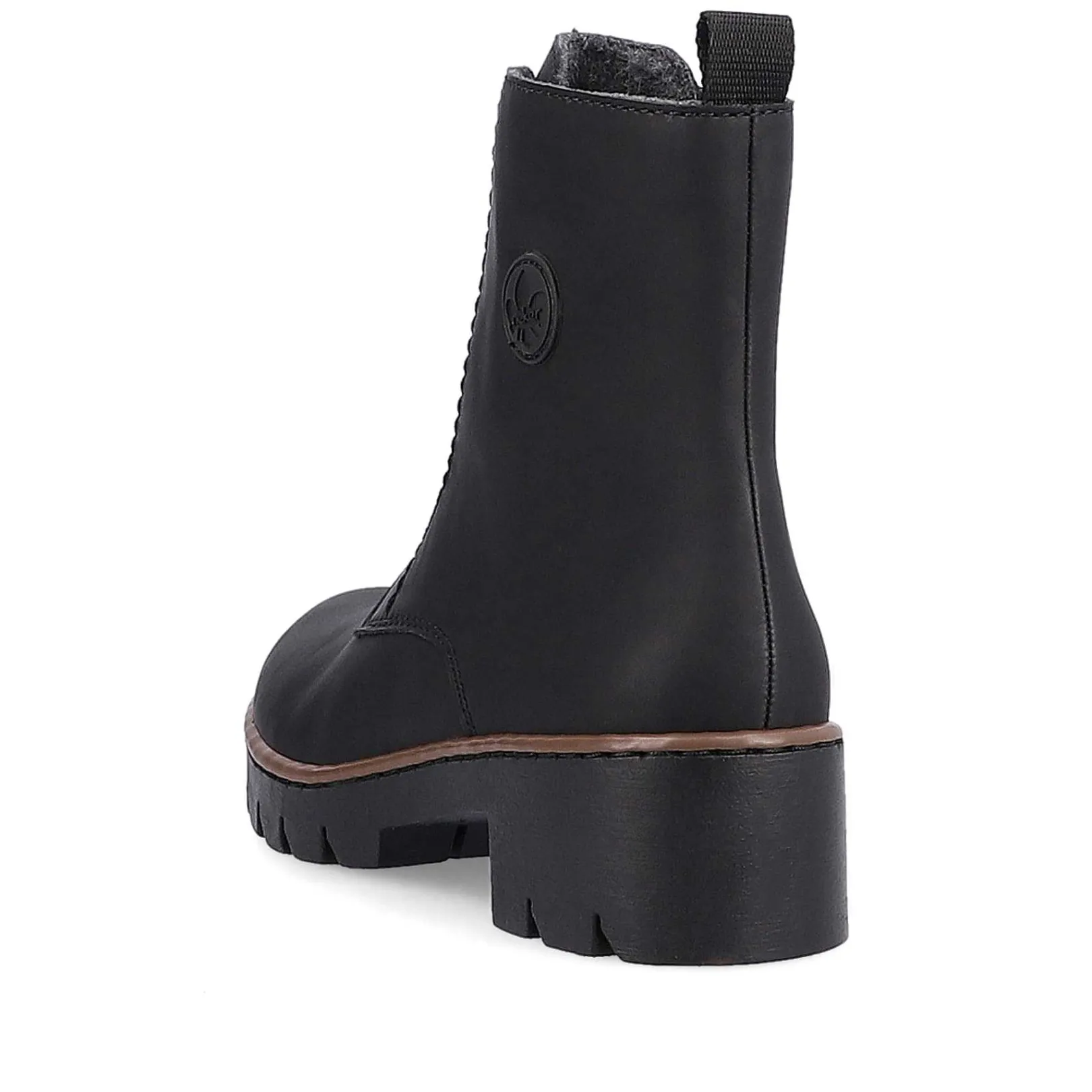 Best Women'S Short Boots Jet Black Ladies Ankle Boots & Boots