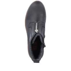 Best Women'S Short Boots Jet Black Ladies Ankle Boots & Boots