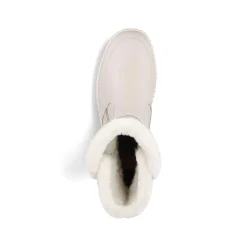 Outlet Women'S Short Boots Cream Beige Ladies Ankle Boots & Boots