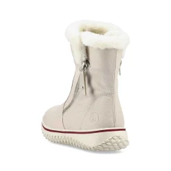 Outlet Women'S Short Boots Cream Beige Ladies Ankle Boots & Boots