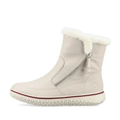 Outlet Women'S Short Boots Cream Beige Ladies Ankle Boots & Boots