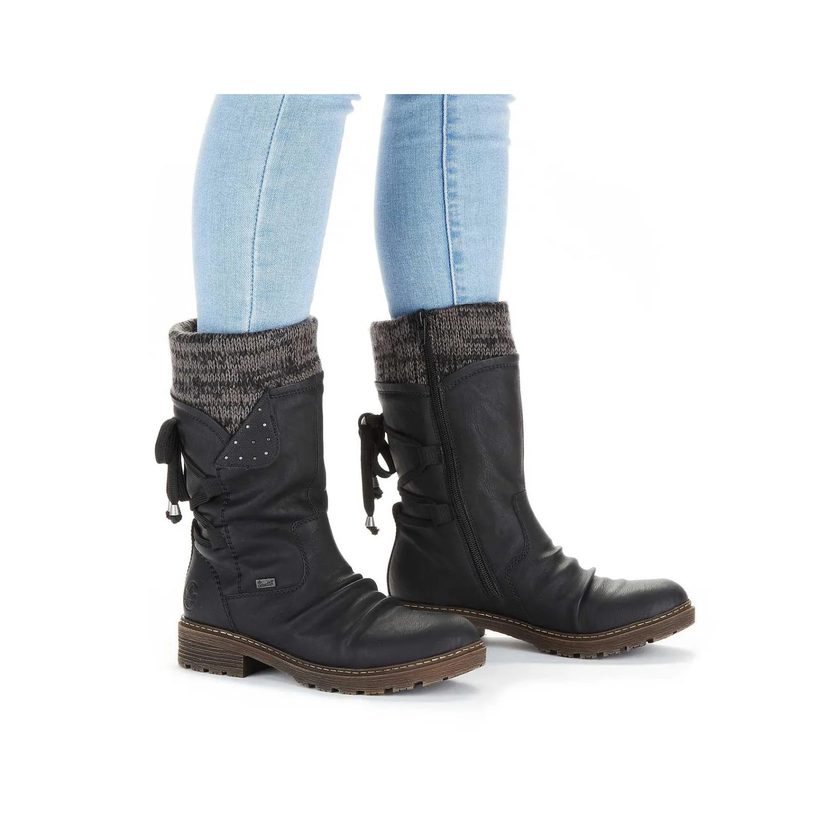 Online Women'S Short Boots Jet Black Ladies Ankle Boots & Boots