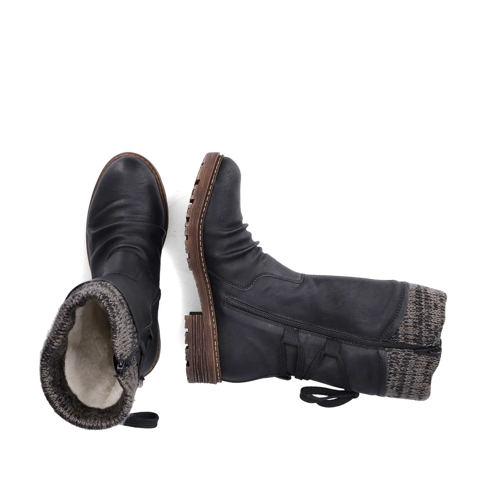 Online Women'S Short Boots Jet Black Ladies Ankle Boots & Boots