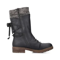 Online Women'S Short Boots Jet Black Ladies Ankle Boots & Boots