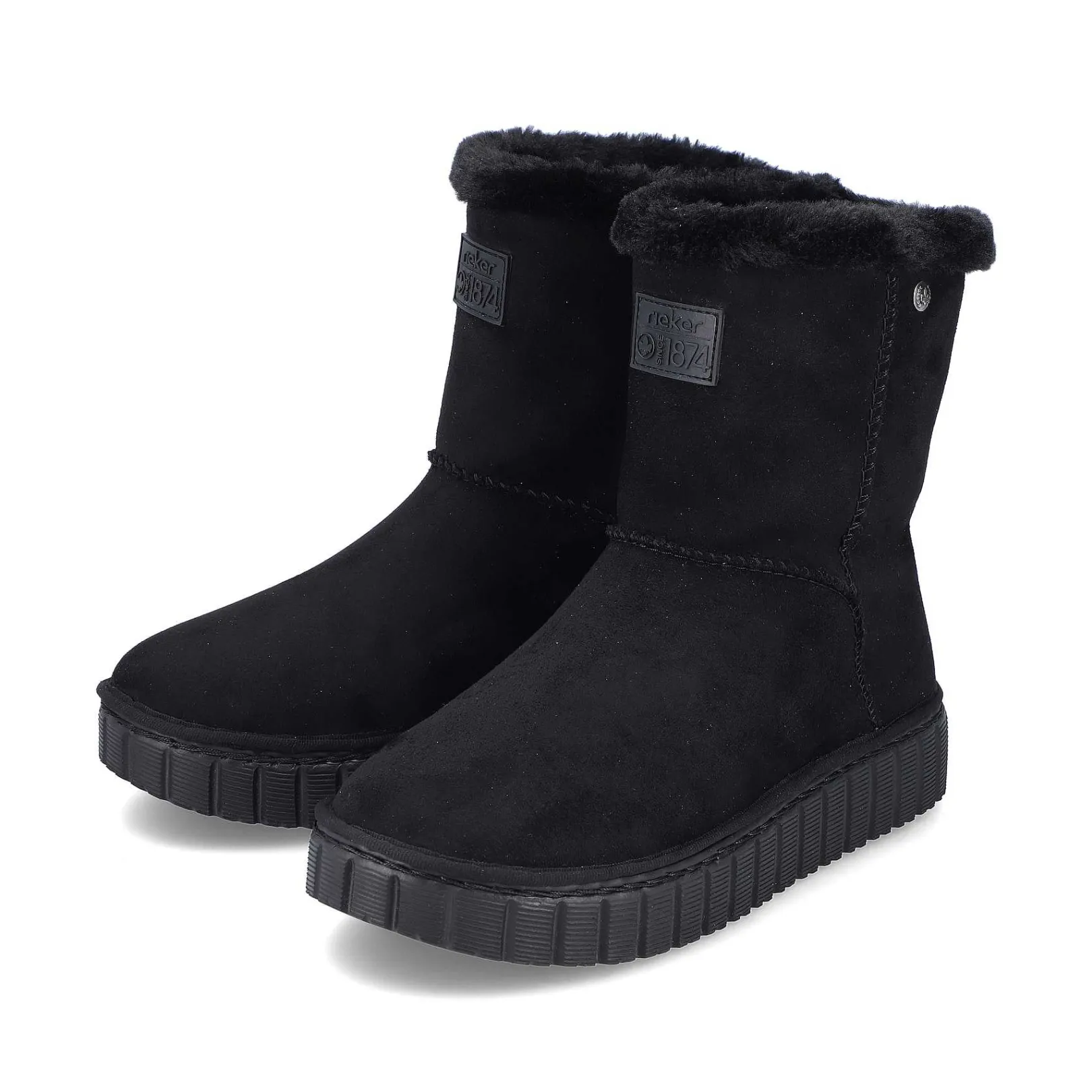 Online Women'S Short Boots Jet Black Ladies Ankle Boots & Boots