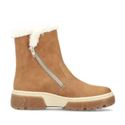 Clearance Women'S Short Boots Nougat Brown Ladies Ankle Boots & Boots