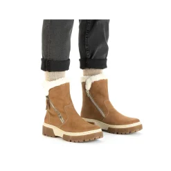 Clearance Women'S Short Boots Nougat Brown Ladies Ankle Boots & Boots
