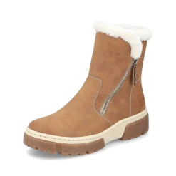 Clearance Women'S Short Boots Nougat Brown Ladies Ankle Boots & Boots