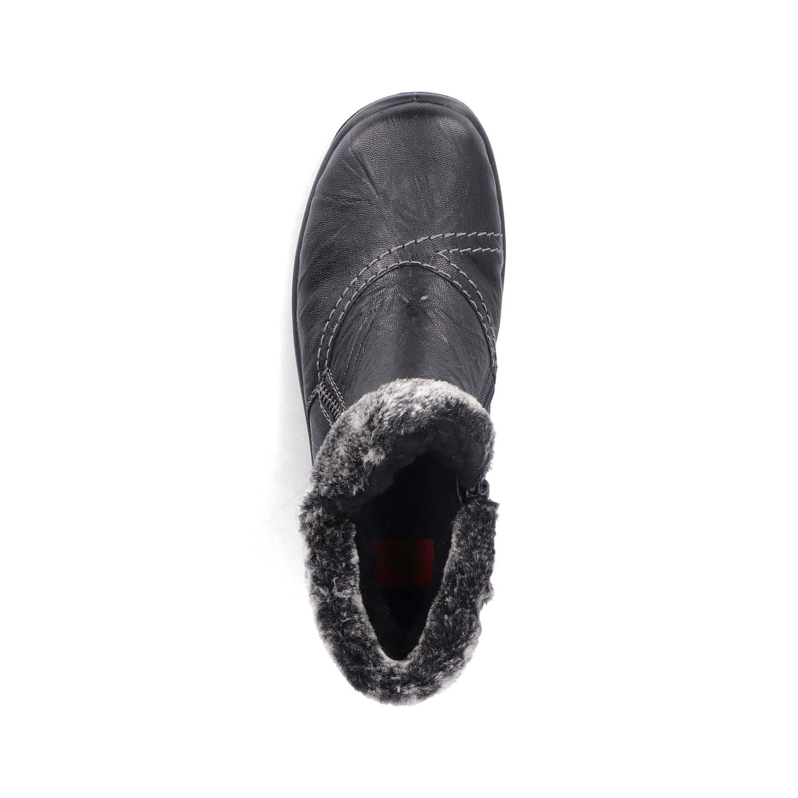 New Women'S Short Boots Jet Black Ladies Ankle Boots & Boots