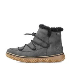 Best Women'S Short Boots Anthracite Ladies Ankle Boots & Boots