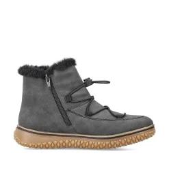 Best Women'S Short Boots Anthracite Ladies Ankle Boots & Boots