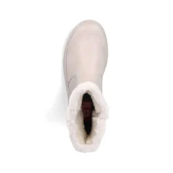 New Women'S Short Boots Light Beige Ladies Ankle Boots & Boots