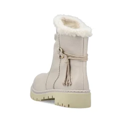 New Women'S Short Boots Light Beige Ladies Ankle Boots & Boots