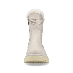 New Women'S Short Boots Light Beige Ladies Ankle Boots & Boots